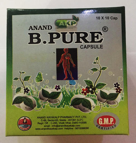 Buy Alternate Medicine and Healthcare Products Online | AKP Anand B Pure  Capsule - 10 Capsules
