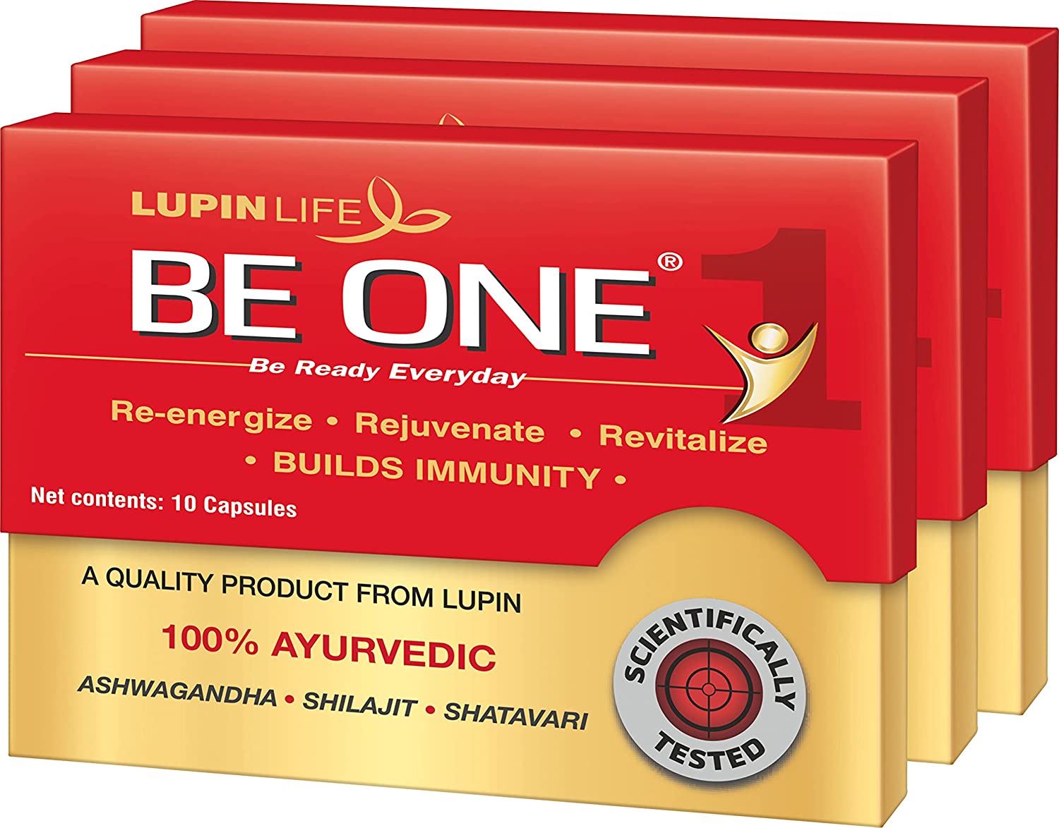 Buy Alternate Medicine and Healthcare Products Online, Lupin Life Be One  Capsule - 10 Capsules (Pack of 3)